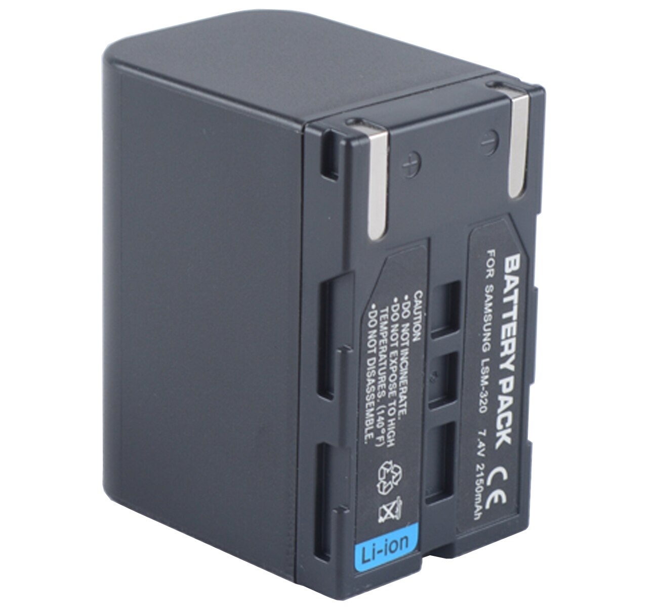 Paquete de baterías para Samsung VP-DC161i, VP-DC163i, VP-DC171i, VP-DC171Bi, VP-DC173i, VP-DC563i, VP-D653i, videocámara de VP-D655i: 1x SB-LSM320 Battery