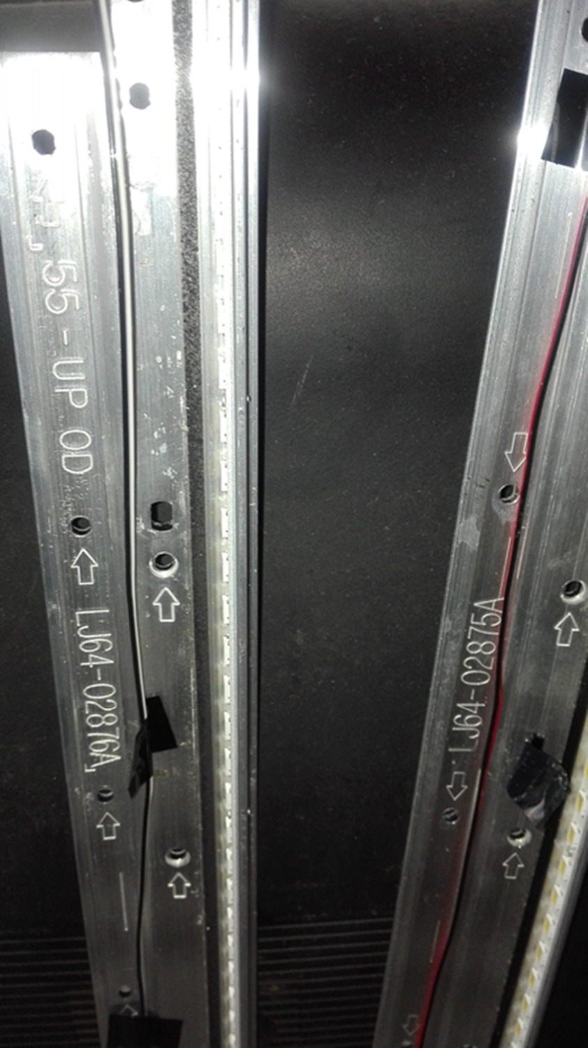 4 Stks/set 60led Led Led Backlight Strip Voor Lty550hj03 Sony KDL-55EX720 LJ64-02875A LJ64-02876A 55inch-0d2e-60