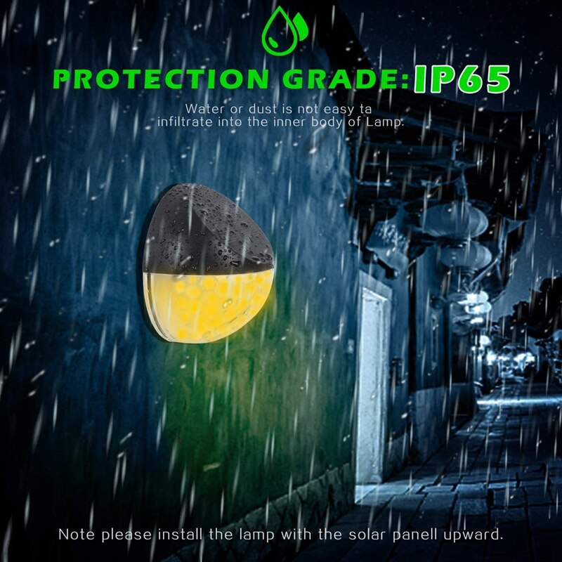 Led Solar Tuinverlichting, Zonne Decoratieve Tuinverlichting, Waterdichte Draadloze Outdoor Licht Voor Tuin, Hek, warm Wit