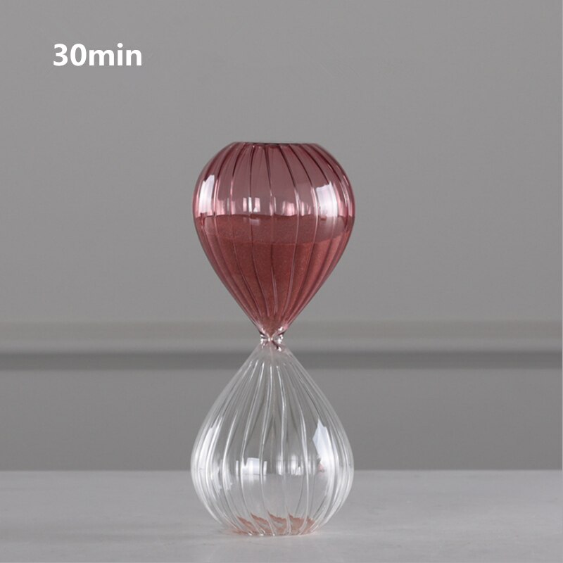 Kleurrijke Zand Klok Zandloper 10/30/60 Minuten Zandloper Timer Home Decoratieve Items Kunst Cadeaus Voor kids 18: 30min