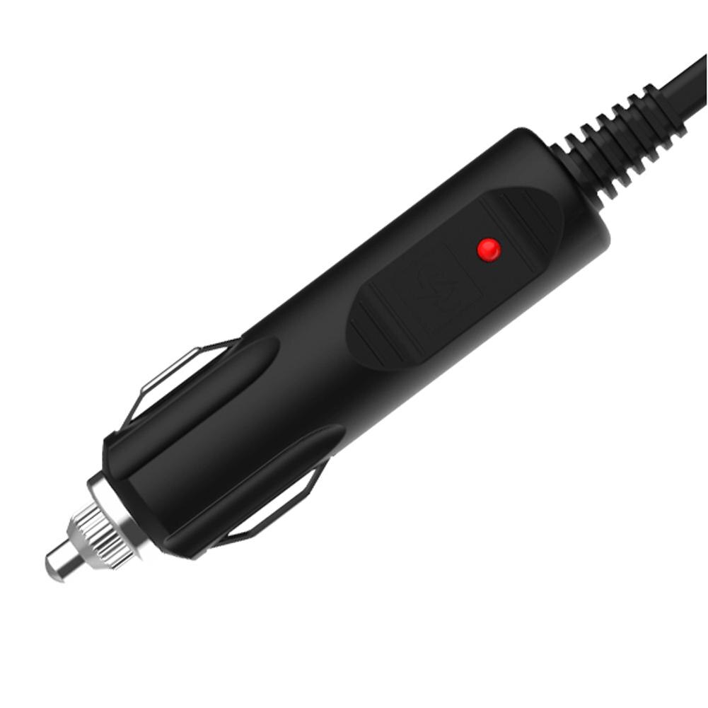 Kfz-ladegerät für zigarettenanzünder, smartphone-usb-adapter, handy-ladegerät mit zwei usb-anschlüssen, digitalanzeige, voltmeter und schnellladefunktion