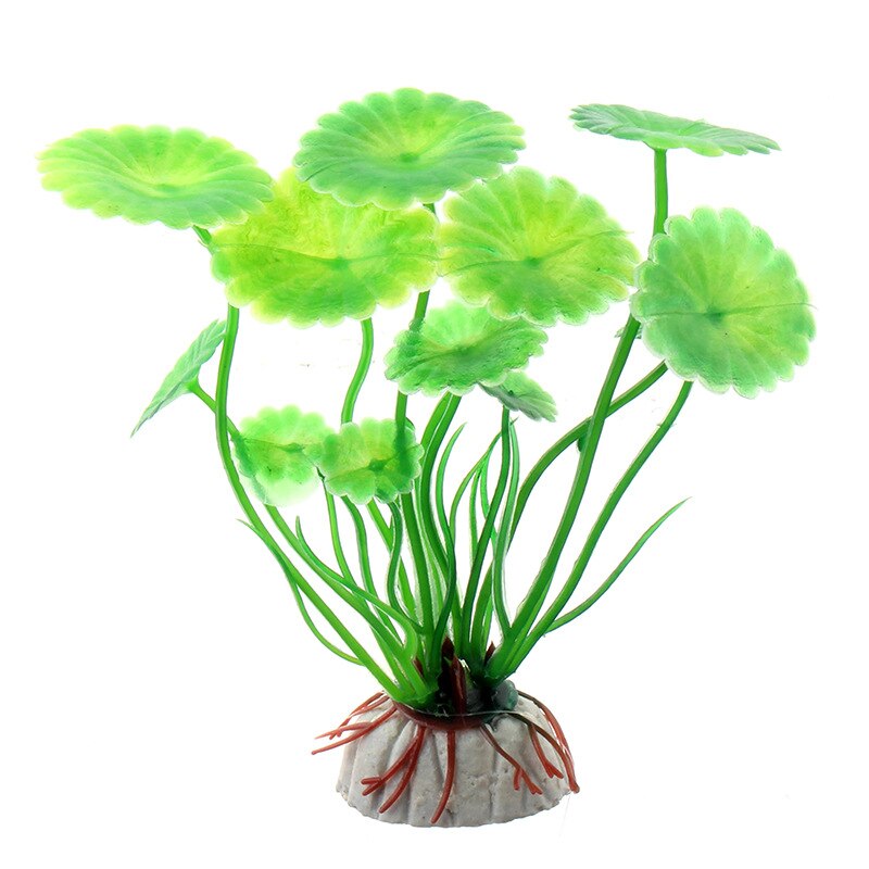 10Pcs Kunstplanten Aquarium Decor Water Onkruid Ornament Plant Aquarium Aquarium Gras 10-12Cm Decoratie: 2