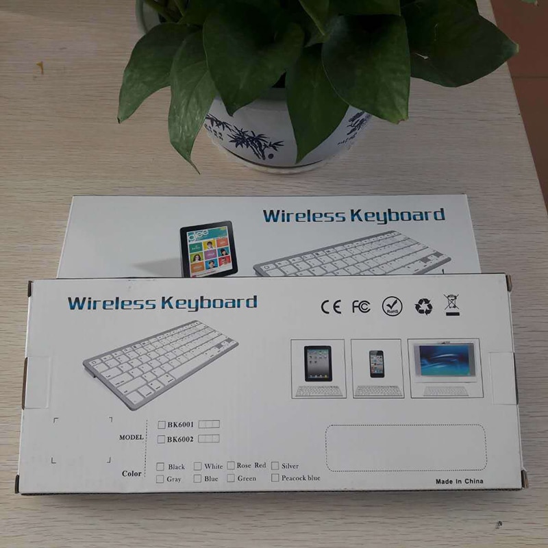 Wireless Keyboard Bluetooth Keyboard For Android Ios Windows Three-system Tablet Phone Ipad Universal Bluetooth Keyboard