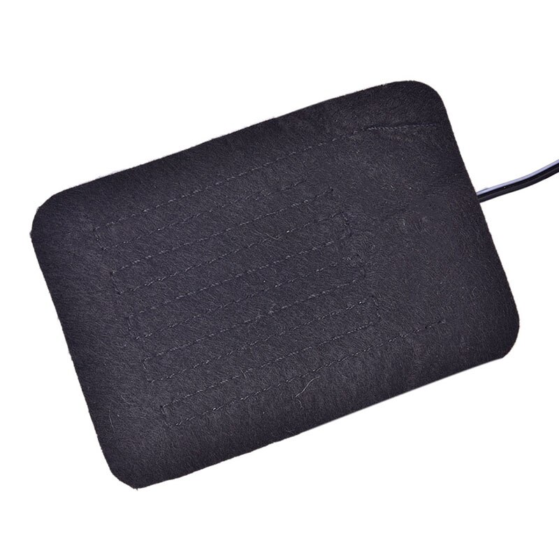1 PC USB Aufgeladen Kleidung Heizung Pad 5V Elektrische Heizung Blatt Einstellbare Temperatur Heizung Wärmer Pad Für Weste Jacke