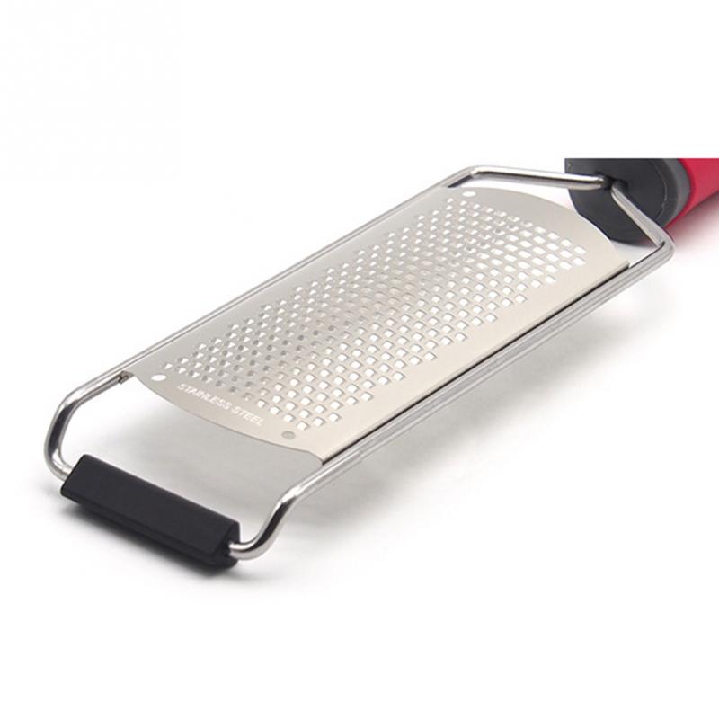 Kaas Rasp Roestvrijstalen Mes voor Kaasschaaf Citroen Zester Rasp Chocolade Kaas Rasp Met Beschermende Cover #0718