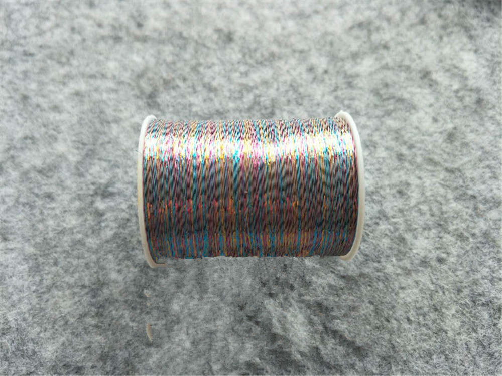metal embroidery thread DIY clothing accessory essential 14 kind of colour select sewing thread 1pcs sell: shallow  colorful