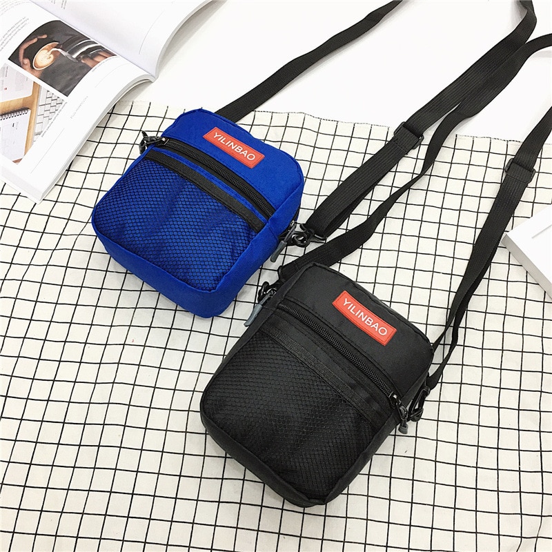 101818 new hot moda adolescente nylon dança legal bolsa de ombro único pequeno saco de retalhos