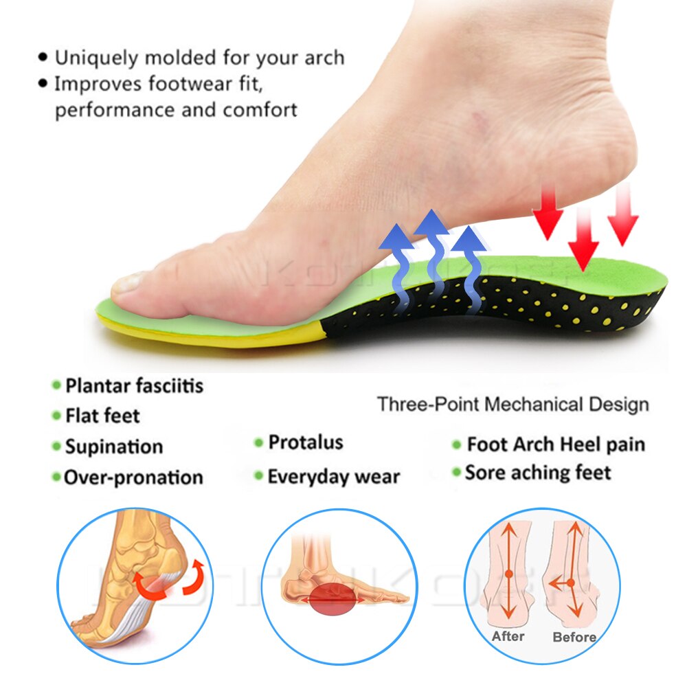 Sport-laufschuhe, orthopädische einlegesohlen für – Grandado