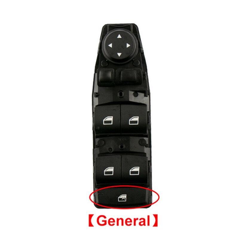 Bil interiør tilbehør el-vindue kontrol switch regulator knap til bmw 5 6 7 serie  f02 f06 f07 f10 f18 f25 x3: Generel venstre front