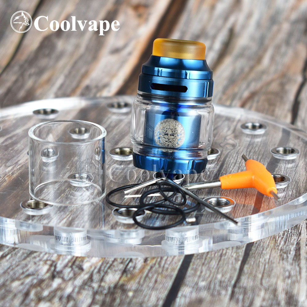 coolvape Zeus RTA Atomizer 3.5ml 4.5ml 510 thread vape tank with vaporizer rta rebuildable e cigatomizer vs Zeus X mesh RTA