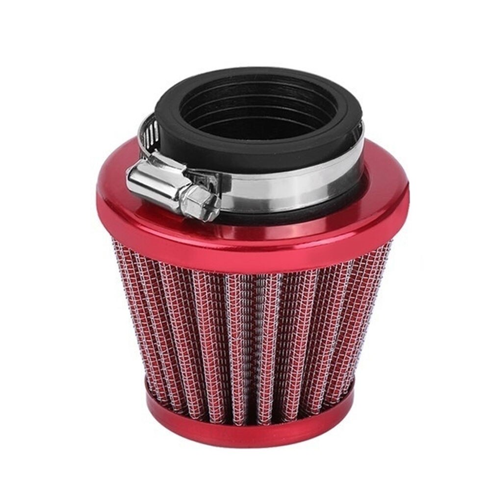 8 Mm Universal Motorrijwiel Atv Dirt Bike Air Filter Cleaner Vervanging: Rood