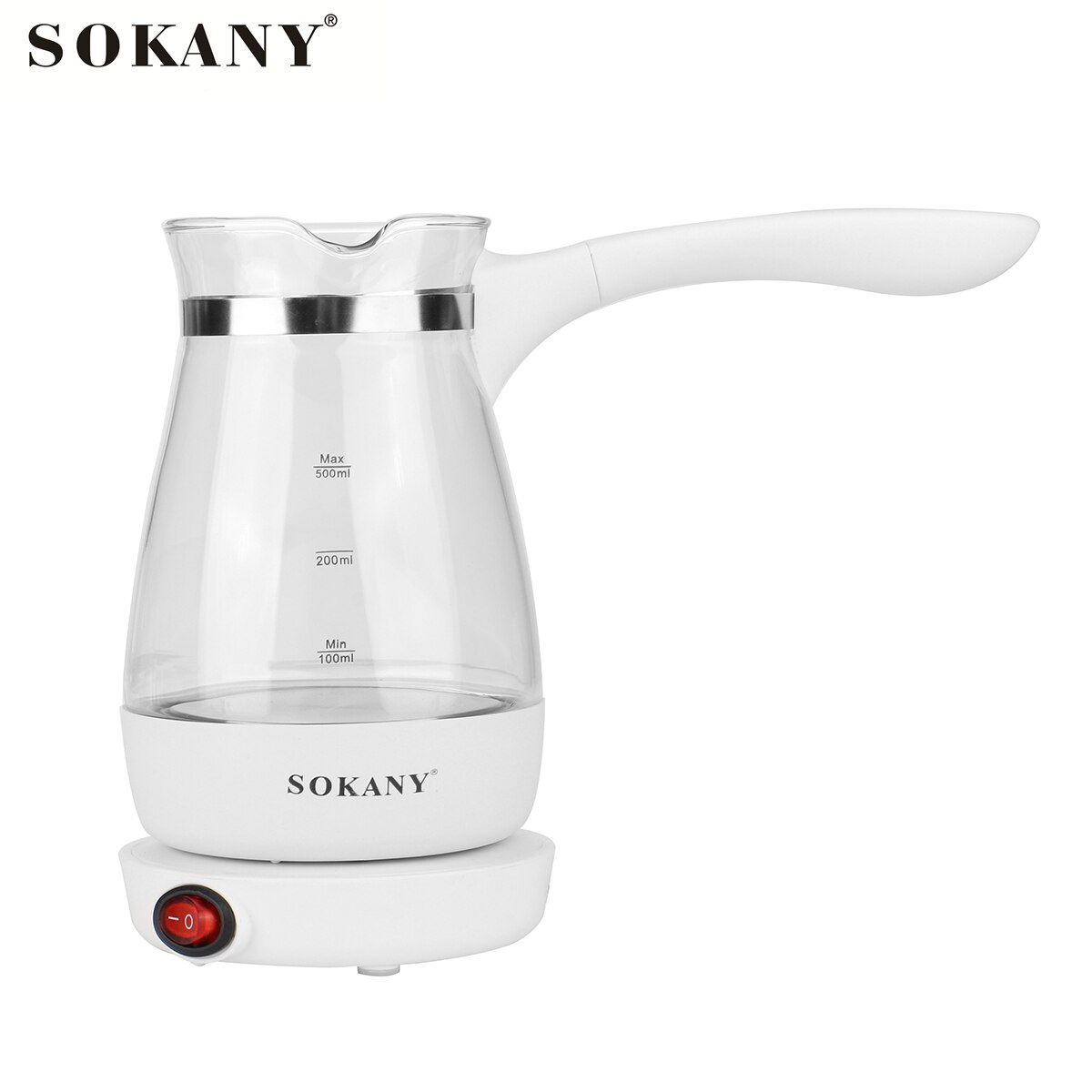 SOKANY Coffee Maker 220V Turkish Greek Electric Coffee Machine Pot