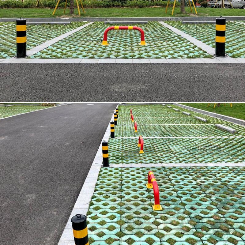 Steel Warning Column Road Safety Traffic Flexible Delineator Post with reflective sticker