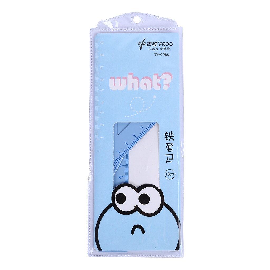 Four-Piece Ruler Geometric Ruler Drawing Boutique Standard Set of Student Office Ruler