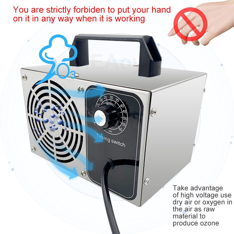220V/110V 5g/28g Ozone Generator Ozonator machine water air purifier Air Cleaner deodorization sterilization Sterilize Portable