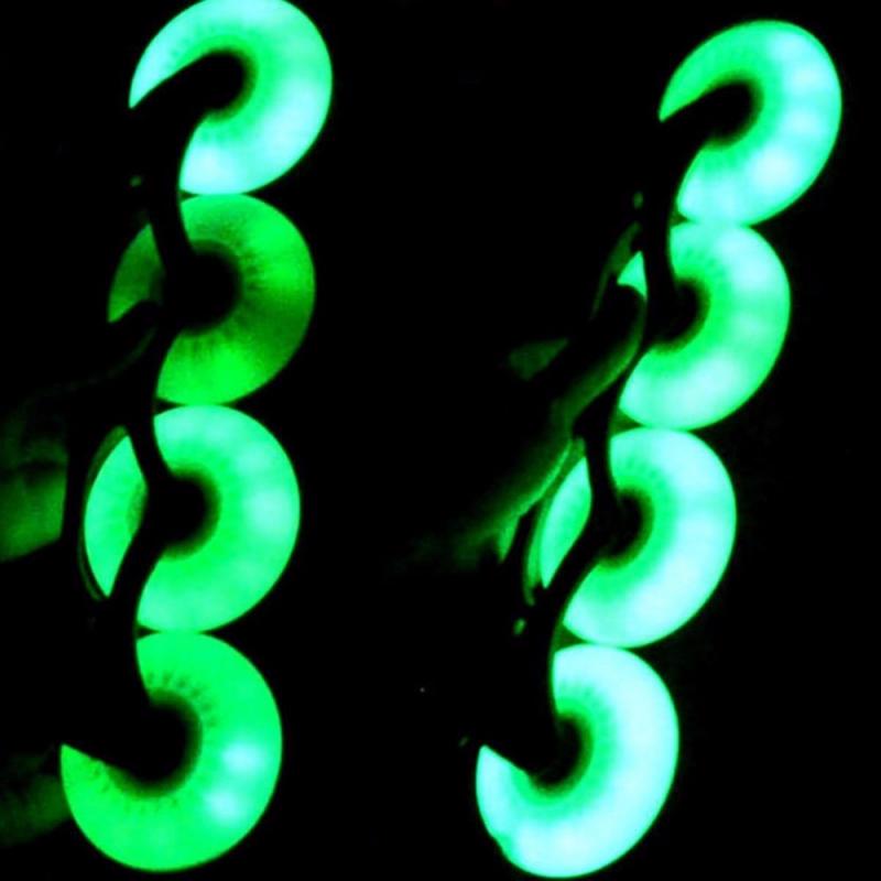 80mm luz LED para destellear Inline Skate ruedas iluminación LED patinaje sobre ruedas Flash patines de ruedas