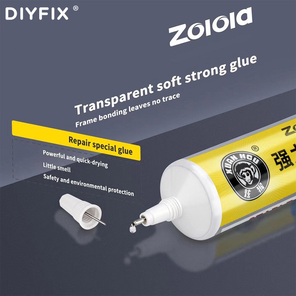 Xuan Hou Professionele Sneldrogende Mobiele Telefoon Midden Frame Beugel Back Cover Seal Sterke Reparatie Lijm