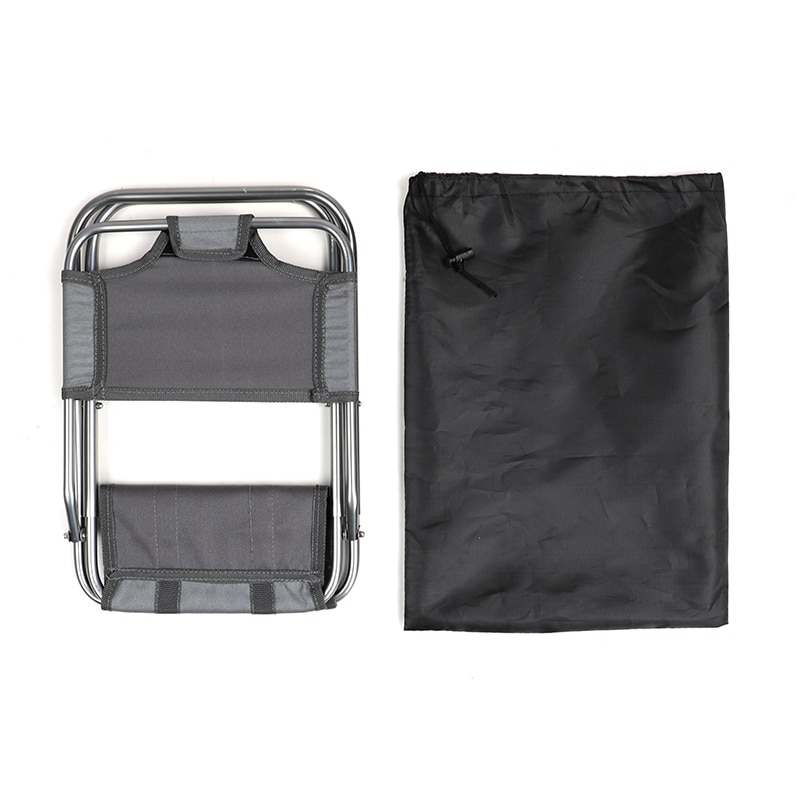 Light Outdoor Fishing Chair by Strong Aluminum Alloy Nylon Camouflage Folding Small Size Chair Camping Hiking Chair Seat Stool