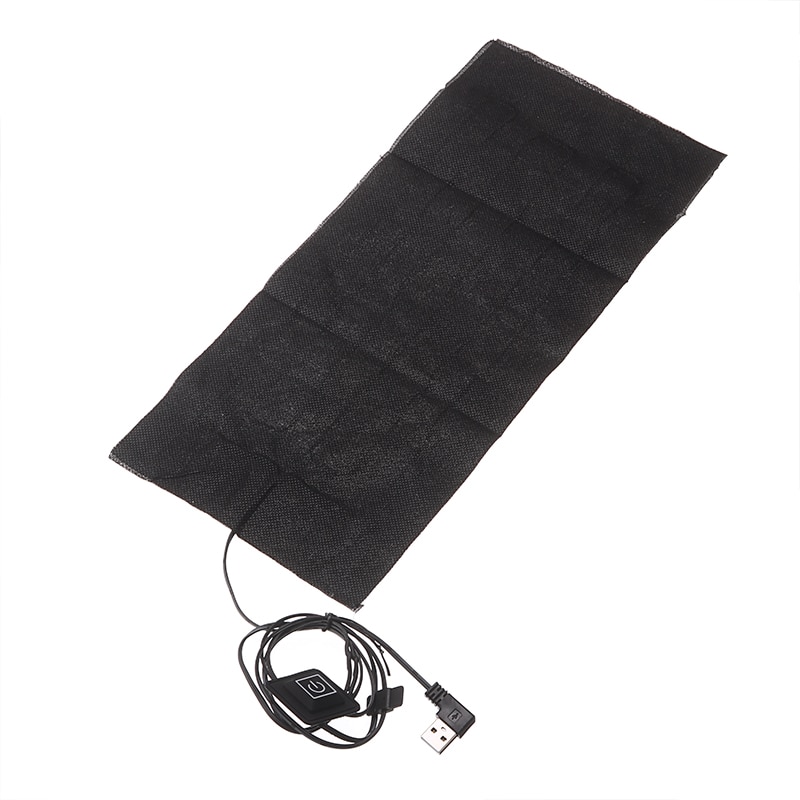 Elektrisk värmedyna midja mage fötter kudde vinter varm elektrisk kolfiber värmematta hund kattvärmare 3 läge 8w usb