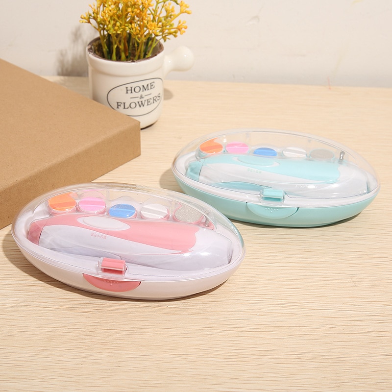 freundlicher Baby Nagel Trimmer Elektrische Baby Manikübetreffend Pedikübetreffend Nagel Knipser Cutter Schere Pflege einstellen Baby Nagel Trimmer Nagel Liefert