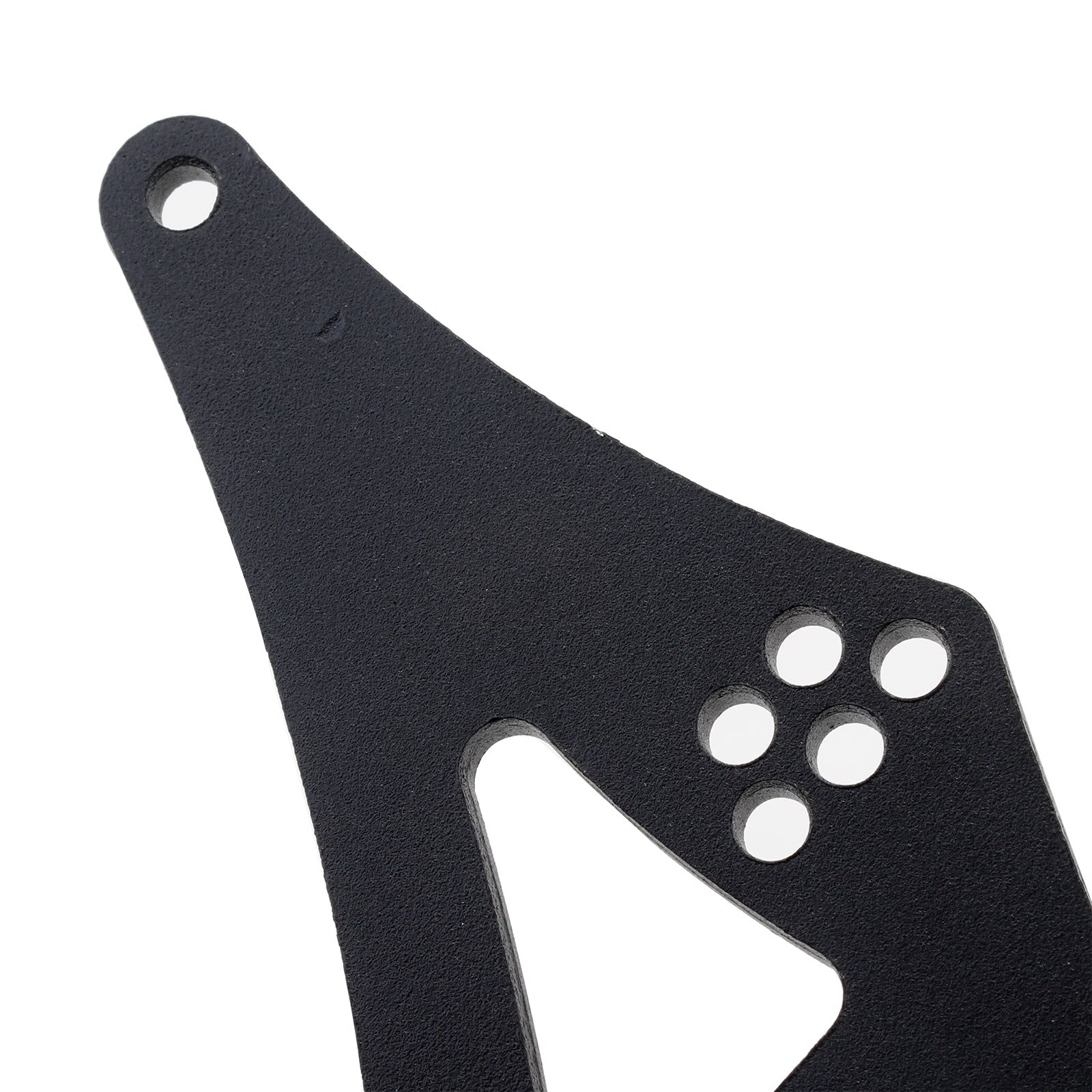 5" Universal Car Rear GT Wing Racing Spoiler Bracket Tripod Drilling Lightweight Aluminum Adjustable D10