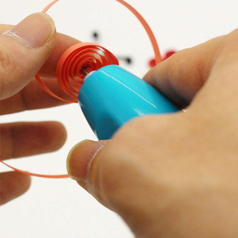 Eléctrica herramientas para filigrana de papel de Winder de Curling de la pluma para jardín de Casa Origami arte hecho a mano papel para manualidades herramienta