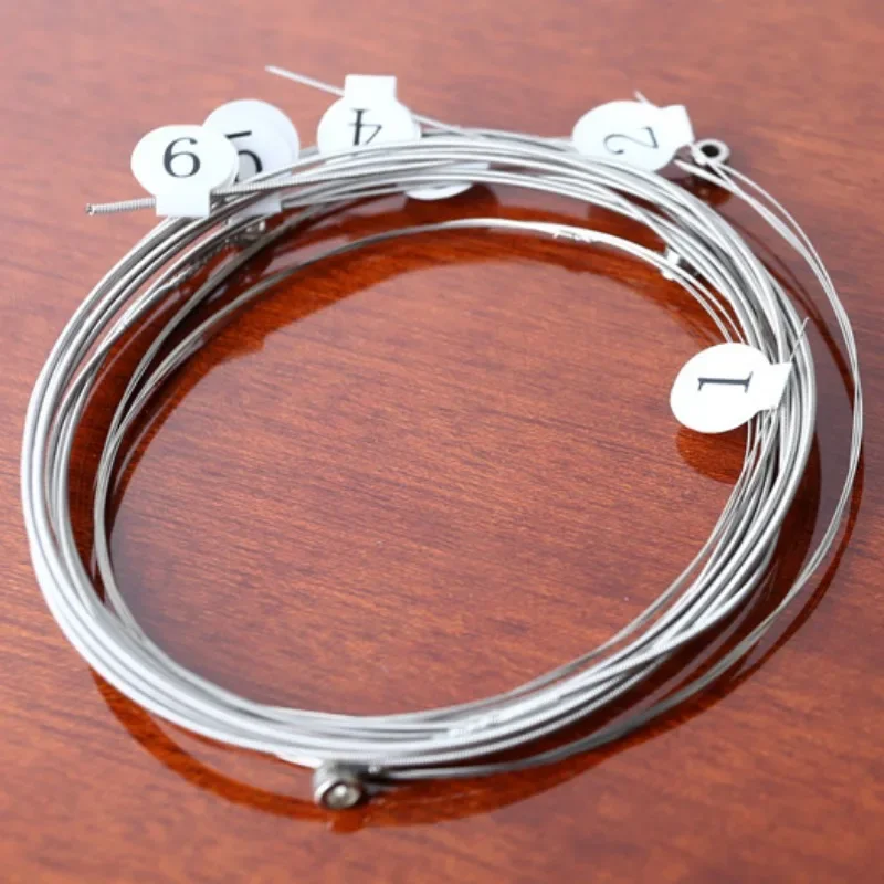 6 teile/beutel Elektrische Gitarre Schnur für Musical Instrumente Zubehör Gitarre Teile Saiten