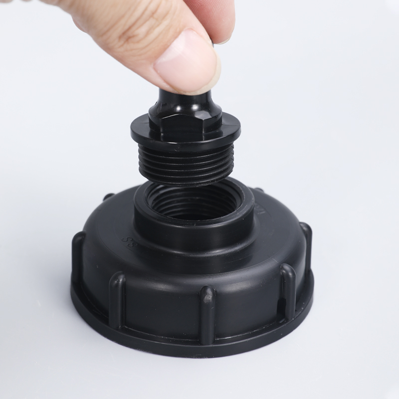 IBC Tank Valve Adapter Hose Garden water Connector 60mm Coarse Thread Replacement Valve Fitting Parts