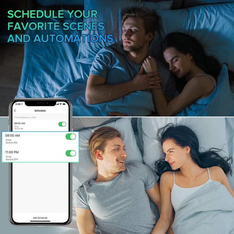 4/3/2/1PCS E14 Smart LED Light Bulb 10W WiFi RGB Color Changing App Control Alexa/Google equivalent Indoor intelligent Lighting
