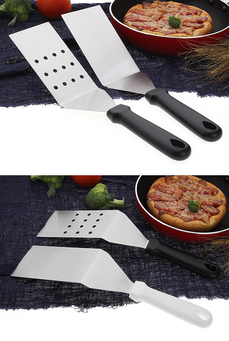 1 st Rvs Gebakken Schop Spatel Steak Pizza Grijpen Cutters Spade Gebak Cook Tool Cake Server Keukengerei KX 275