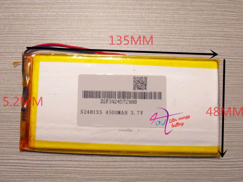 Tablet-akku 3.7v lithium-polymer-akkus 4500 mah universal-akku marke tablet  pc 5248135