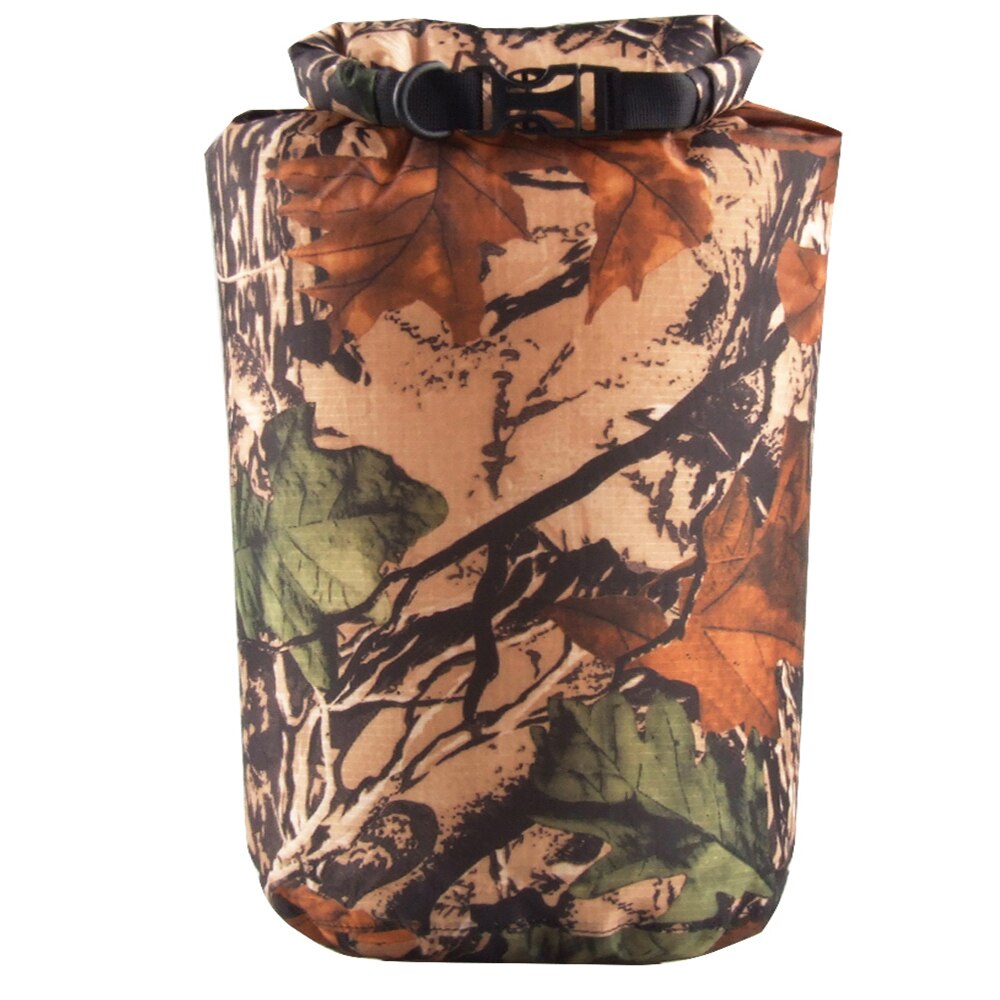 6L/12L/75L Waterproof Compression Dry Bag Roll Top Sack for Camping Floating for Camping Watersports Swimming Rafting Kayaking: Camo 75L