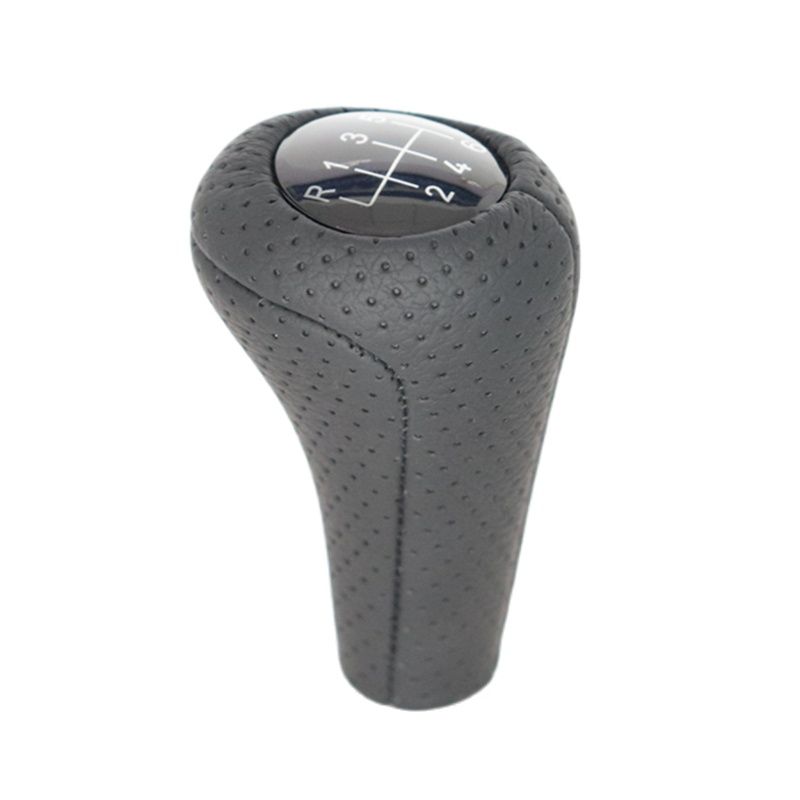 5 6 Speed Car Gear Shift Knob for BMW E46 E90 E91 E92 E93 E30 E32 E34 E36 E38 E39 E53 E60 E63 E83 E84 E87 Lever Stick Accessory: 6 speed leather C