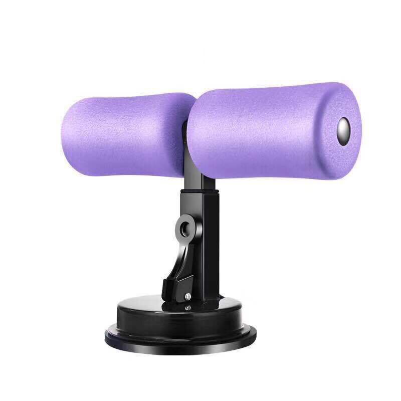 Sit Up Assistant Abdominal Core Workout Sit Up Bar Fitness Sit Ups Exercise Equipment Portable Suction Sport Gym -40: Puple Horizontal bar