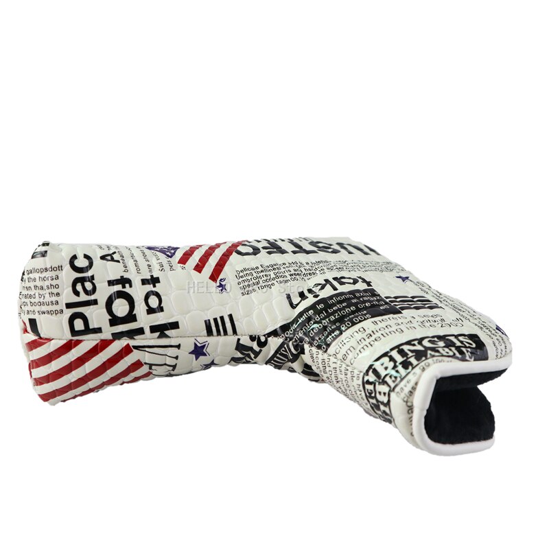 HELLO NRC Golf Clubs Blade Putter Head Covers Mallet Headcovers 1PCS Thick PU for Men Women