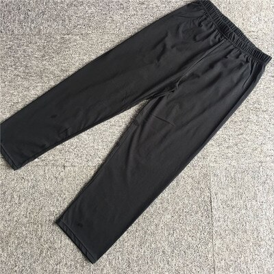 Pyjama en coton confortable pour homme, pantalon de salon, ample,: black / 4XL