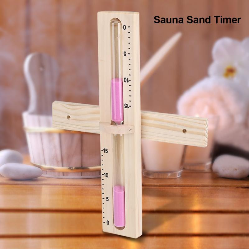 15 Minutes Sauna Room Sand Clock Wall Sauna Timer Hourglass Sand Clock with Pink Sands kum saati: Default Title