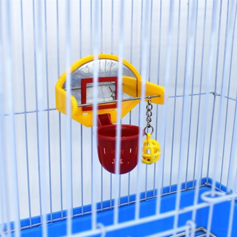 Bird Basketball Toy Durable Parrot Toy Parrot Basketball Toy Parrot Bite Toy for Parrot Pet