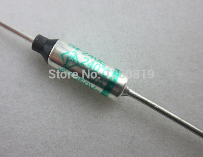 5 PCS SF240E SEFUSE Cutoffs NEC Thermal Fuse 240C 240 Degree 10A 250V