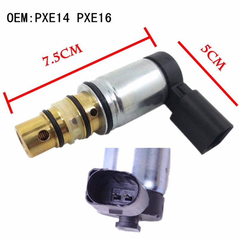 Válvula Solenoide de válvula de Control de CA de compresor automotriz para Volkswagen Oe: Pxe16 Pxe14