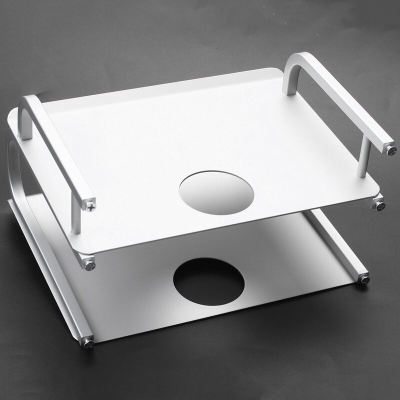 Thick Aluminum Alloy Wall Mount Bracket TV Box Bracket WiFi Router Set-Top Box Bracket