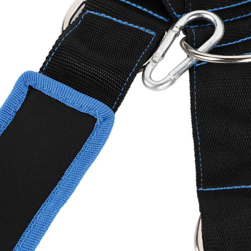 Speed Strength Training Sled Shoulder Harness Resistance Band Belt Sports Equipment Weight Bearing Accessory