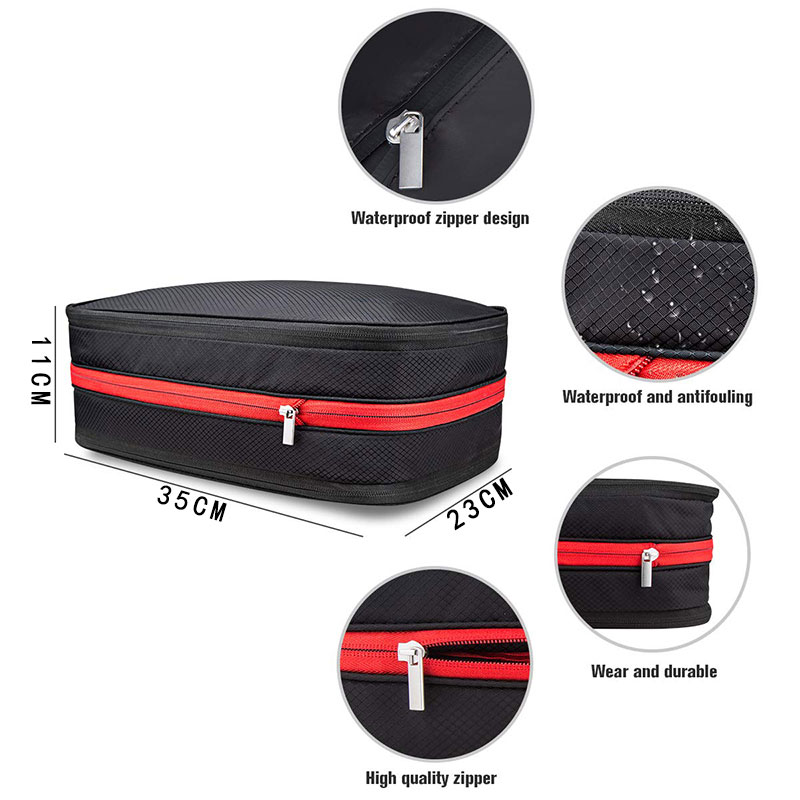 nouveaux Cubes d'emballage de Compression organisateur de bagages de voyage étanche bagage à main Nylon hommes femmes grande capacité sac de voyage