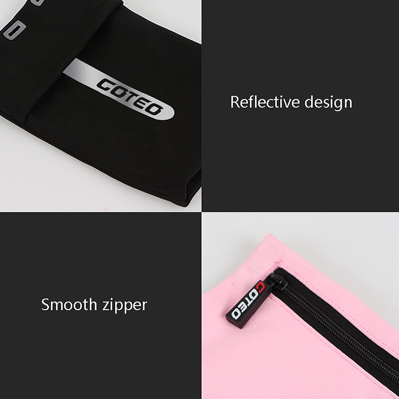 COTEO Outdoor Women Men Phone Bag Running Sport Arm Case on Hand Mobile Holder Armband Mobile Running Armband