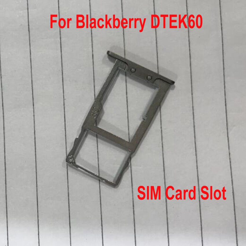 Werken Voor Blackberry DTEK60 Sim-kaart Adapters Slot Houder Mobiele Flex Kabel Vervanging
