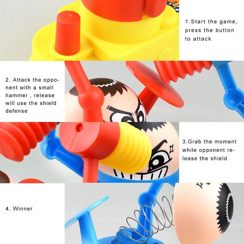 bataille Robot marteau jouets jeux de Table réduction de pression jouet pour famille partie jeu LBV