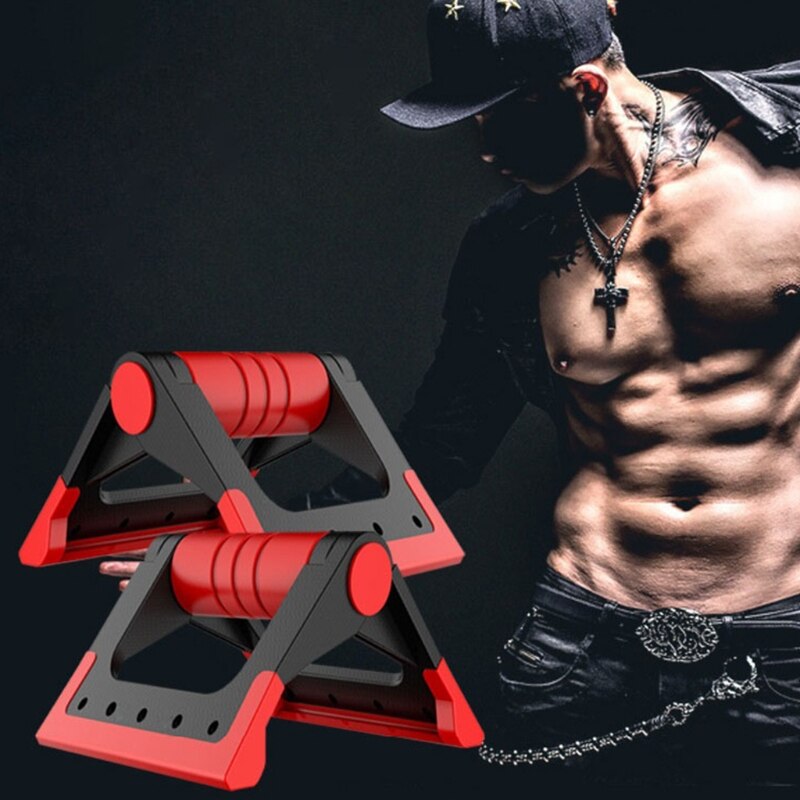 Push-ups Stands Home Gym Fitness Equipment Pectoral Muscle Training Sponge Handle Push Up Bracket Push up Exercise Tool