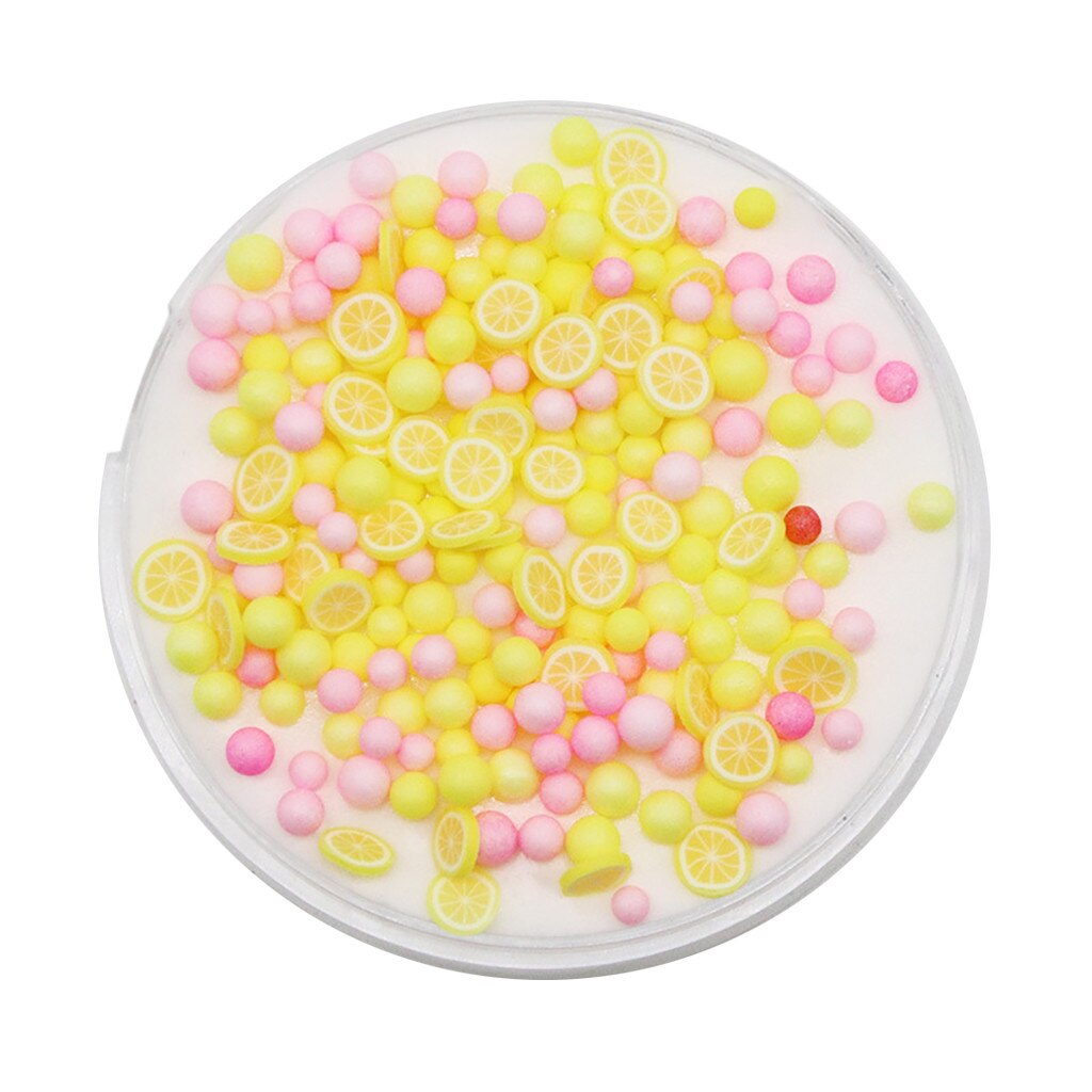 60ml Squishies Tonne Obst Wolke Schleim Kitt Duftenden betonen freundlicher Tonne Pädagogisches Spielzeug Für freundlicher Handgemachte Füllung Material Spielzeug: C