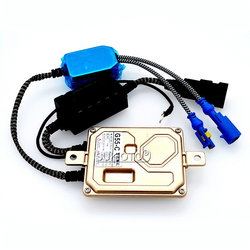 SUKIOTO-balasto para coche, lámpara de bombilla de Xenón H7C HID de 55W, CA 55W, Canbus, 4300K, 5000K, 6000K, sin Error, Kit de balasto Canbus