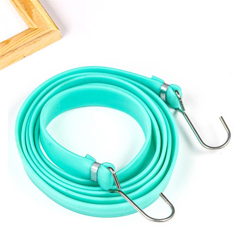 Sangle élastique fixe pour bagages de vélo, 2 pièces, corde élastique fixe et pliante pour moto, cordon d&#39;attache (vert)